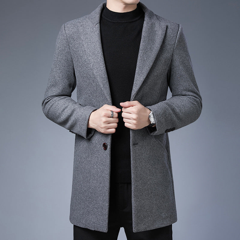 SEBESO MONGOLIAN WOOL OVERCOAT