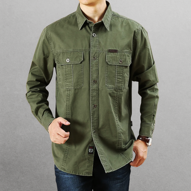 Heritage Cotton Utility Shirt