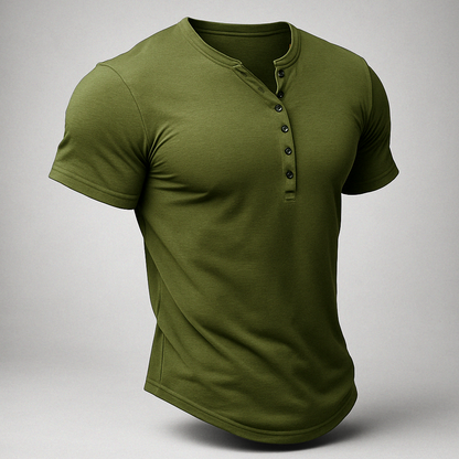 Brannox Henley Short Sleeve Shirt