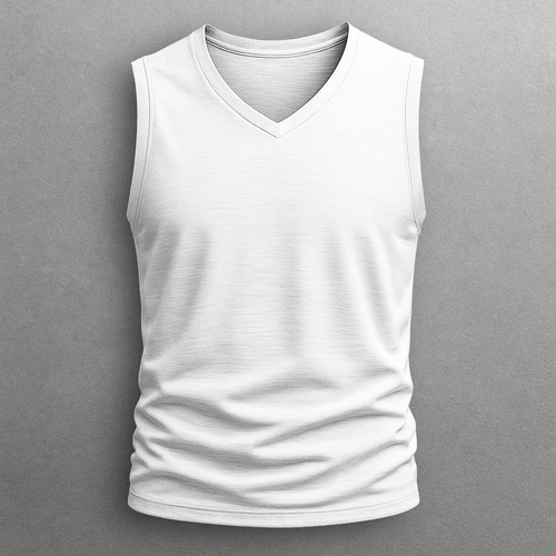 Shinari V-neck Cotton Tank