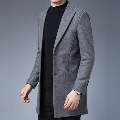 SEBESO MONGOLIAN WOOL OVERCOAT