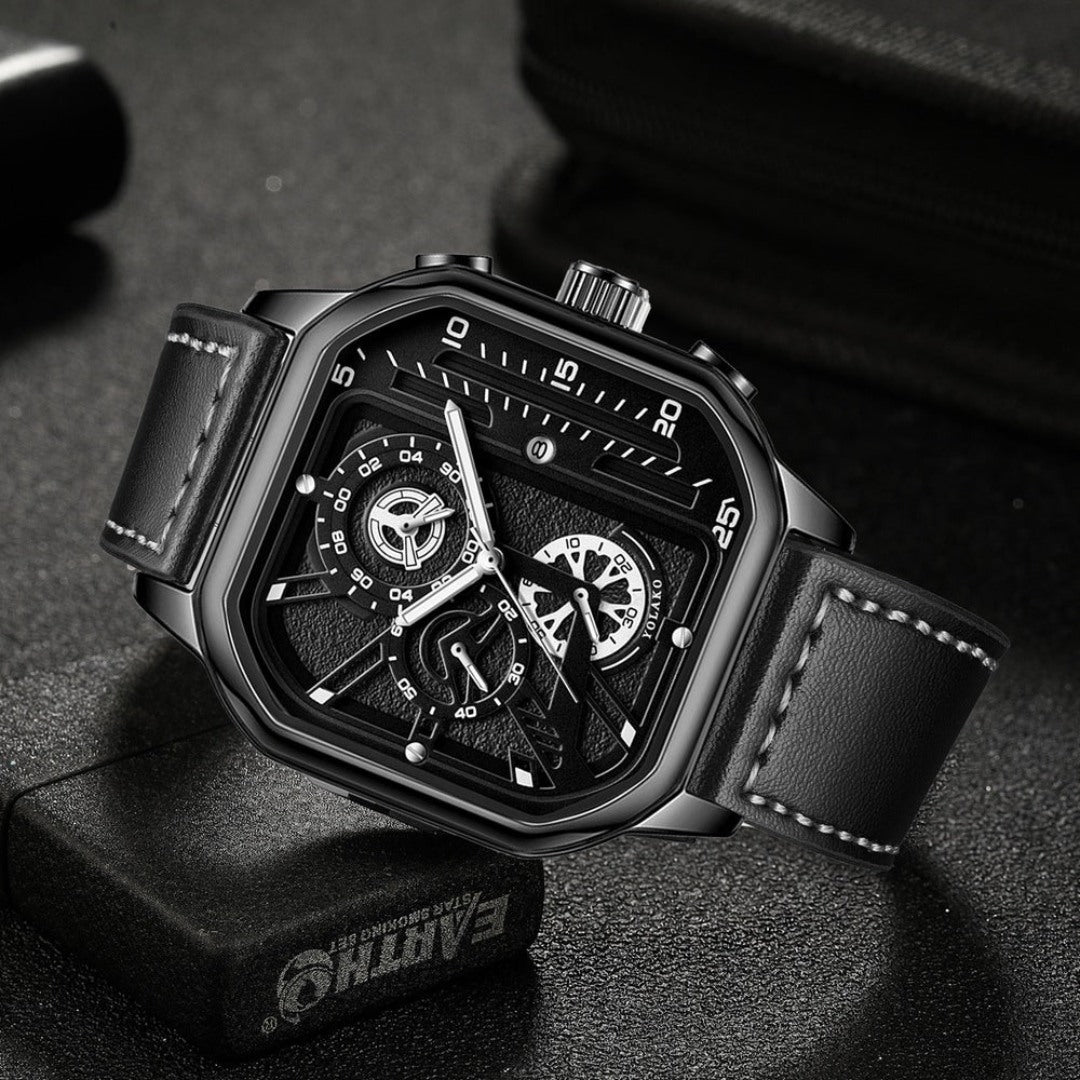 Rafael Square Chronograph Watch