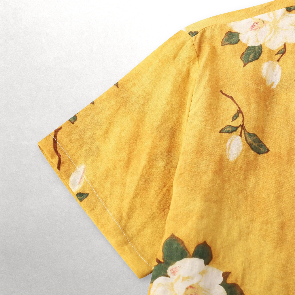 Island Time Short-Sleeve Button-Up Shirt